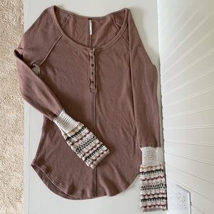 Free People Thermal Top - Women’s M